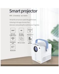 Q96 E300 Smart Portable 4K HD Projector