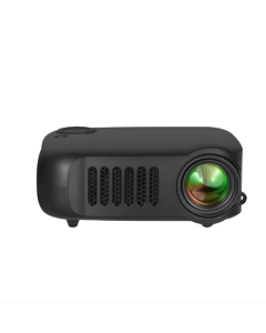 TRANSJEE A2000 320x240P 1000 Lumens Smart HD Projector, Plug Type: UK Standard