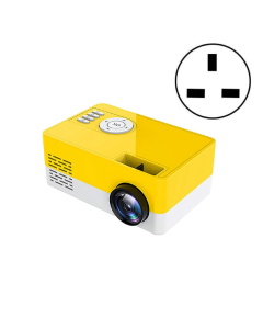 S261/J16 Home Mini HD 1080P Portable LED Projector, Supports TF Card/AV/U Disk, Plug Specification: British Standard