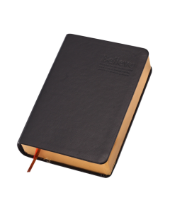 A5 stationery diary notebook notepad thick gold edge book