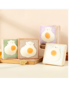 Soft Bear Notebook Stress Relief Notebook Student Coloring Page Diary Notebook