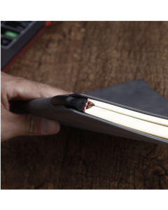 2 copies for sale Business notebook PU retro soft leather office notepad, cover color: blue pen insert, specifications: A5