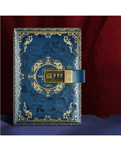B6 Vintage Password Book with Lock Journal Handbook