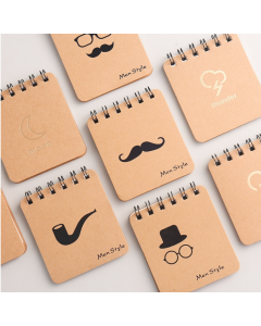 5 Sold Small Portable Notepad Mini Pocket Coil Book