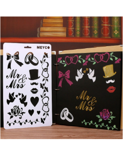 2 pieces of a sale Children's painting theme templates ruler tools skeleton drawing board pattern random delivery