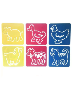 DIY Painting Templates for Kids Colorful Skeleton Copy Boards