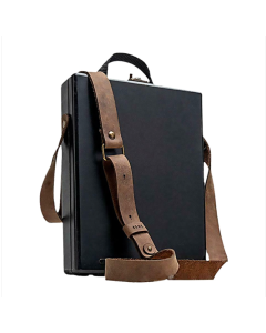 Writer's Messenger Wooden Box Walnut Briefcase