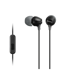 Original Sony MDR-EX15AP 3.5mm Wired Stereo Headphone, Hands-free Subwoofer Stereo Headset with Microphone for Xiaomi Huawei