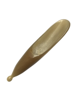 Small cow horn tube with polka dot gua sha point stick, color random shipment