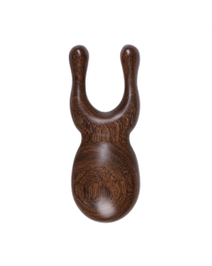 Golden Sandalwood Solid Wood Massage Eye Scraper Nasal Motor, Color Random Shipments