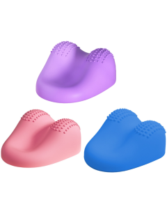 QC070 Elastic Gel Cervical Massage Pillow Shoulder & Neck Correction & Traction Home Massage Cushion