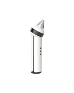 QY208 Facial Cleansing Blackhead Suction Pore Cleanser (White with Black Trim)