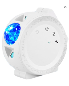 Tuya Smart Star Projetor de luz noturna, projetor WiFi Galaxy, projetor de música LED céu estrelado compatível com Alexa e Google Home Assistant, para festa, quarto e luz decorativa