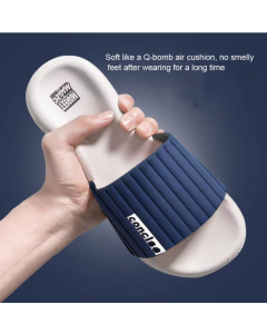 Women's Slippers Bathroom Bathing One Word Mop Indoor Soft Bottom Sandal Slippers.