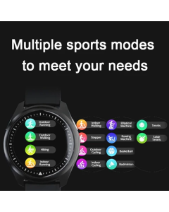 Aipower W28 3-in-1 Smartwatch with Wireless Earbuds MP3 Player