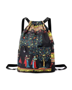 Drawstring Foldable Large Capacity Dry-wet Separation Travel Sports Backpack