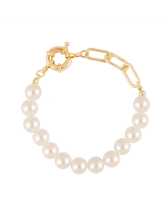 Boho style pearl bracelet for women
