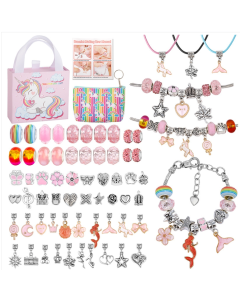 DIY Kids Bracelet Set Marine Beads Set Box