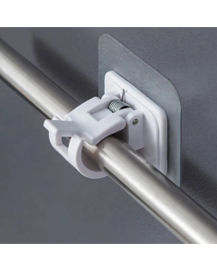 Nail-Free Adjustable Curtain Rod Holders(Set of 2)