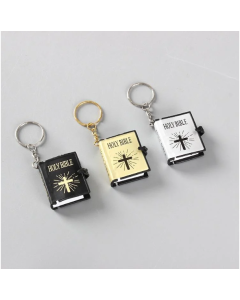 1:12 Mini Bible Flip Book KeyChain