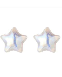 E2209-7 Colorful five-pointed star earrings and earrings jewelry