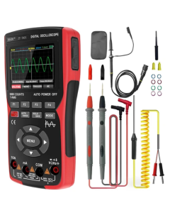 BSIDE ZT702S Digital Multimeter, Oscilloscope, Auto True RMS, Transistor Probe Meter, 48M/s 10MHz PC Waveform, 2.8inch LCD Screen