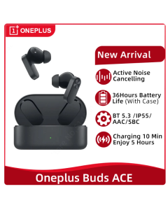 Oneplus Buds ACE TWS Earphone Bluetooth 5.3 Active Noise Cancelling Wireless Headphone 36 Hours Battery Life For Oneplus 11