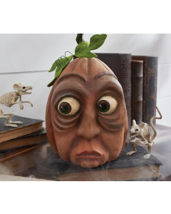 Halloween Ambiance Outdoor Decoration Props Spooky Party Pumpkin Heads Patio Venue Decoration