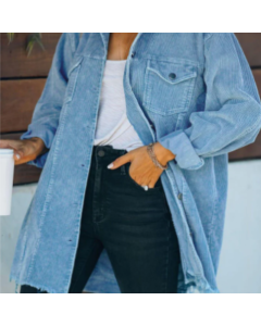 Retro Ripped Denim Jacket