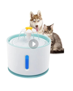 Filtered Pet Fountain: Promotes Healthy Hydration, Rejecting Hard Water