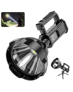 ⏰Last Day Promotion 69% OFF - Rechargeable Handheld Spotlight Flashlight 90000 High Lumens
