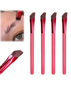 Realistic eyebrow brush for drawing brows similar to 3D natural real hair(Suitable For powders, creams, gels and waxes