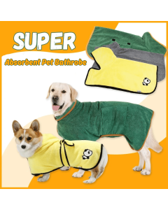 Christmas Sale 50% OFF-Super absorbent pet bathrobe