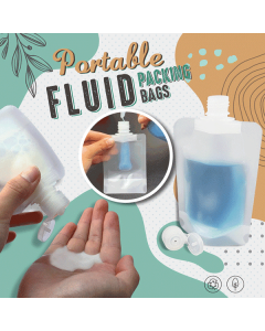 Last day 70% OFF Portable Travel Fluid Makeup Packing Bag