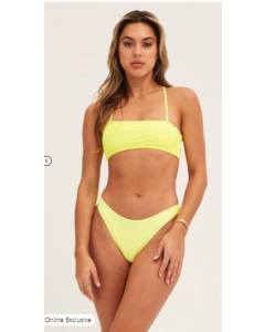 Two-Piece Orange Bikini for Summertime Fashion