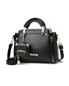 Adorable Handbag with Letters, Dainty Purse, Stylish Shoulder Bag