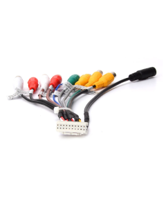 Junsun Car Stereo Radio RCA Output Wire Aux-in Adapter Cable Car Accessories