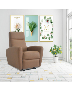 Redde Boo Modern New Coming Reclining Home Theater Leisure Recliner Sofa, Modern living room furniture small manual recliner single chair for Reading,Home Theater,Living Room,Bedroom