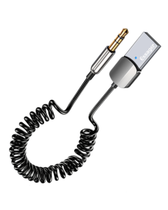 EssagerBluetooth Aux Adapter Wireless Car Bluetooth Receiver USB to 3.5mm Jack Audio Music Mic Handsfree Adapter for Car Speaker
