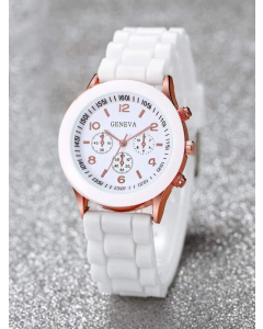 Round Pointer Quartz Watch
