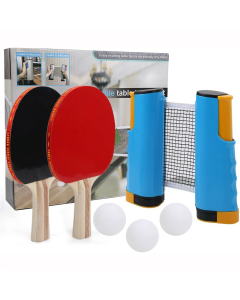 Portable Telescopic Table Tennis Set for Indoor Sports Fun