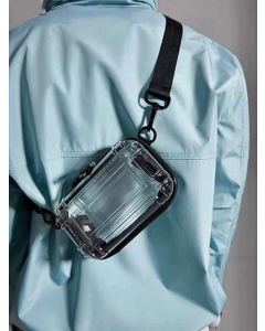 Mini Men Clear Box Bag