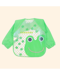 Baby Bibs Cloth Waterproof Dining Clothes Long Sleeve Apron Children Feeding Smock Burp Baby Clothes Reverse Dressing 1-3 Years