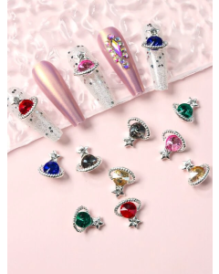 Nail Art Decoration with 12pcs Planet Design