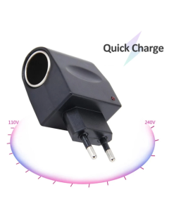 Universal AC to DC Car Power Adapter Converter, 220V-12V