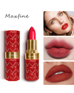 MAXFINE 18 colors lipstick matte lipstick no transfer no color long lasting