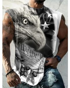 Men's Independence Day We The People Print Tee