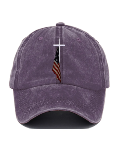 Slouchy Print Baseball Cap