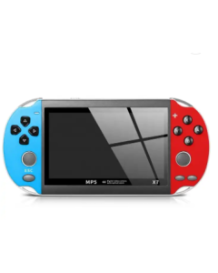 Ins New X7 Mini Handheld Game Console 8G Memory Game Machine 4.3 inch Camera MP5 LCD Rechargeable Portable TV Game Player