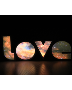 Valentine's Day proposal confession love light box English letters